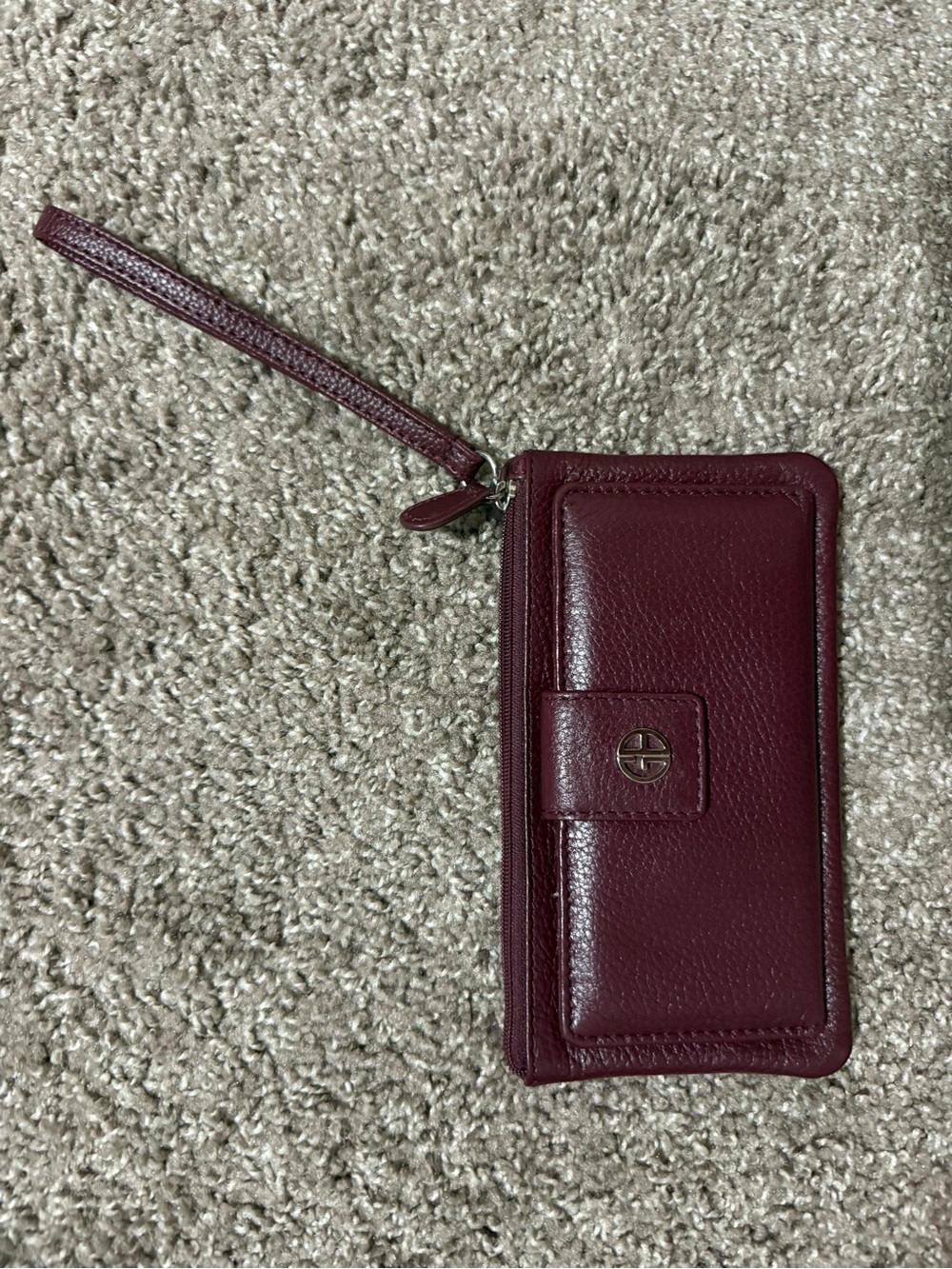 Giani Bernini  leather Wallet - Burgundy